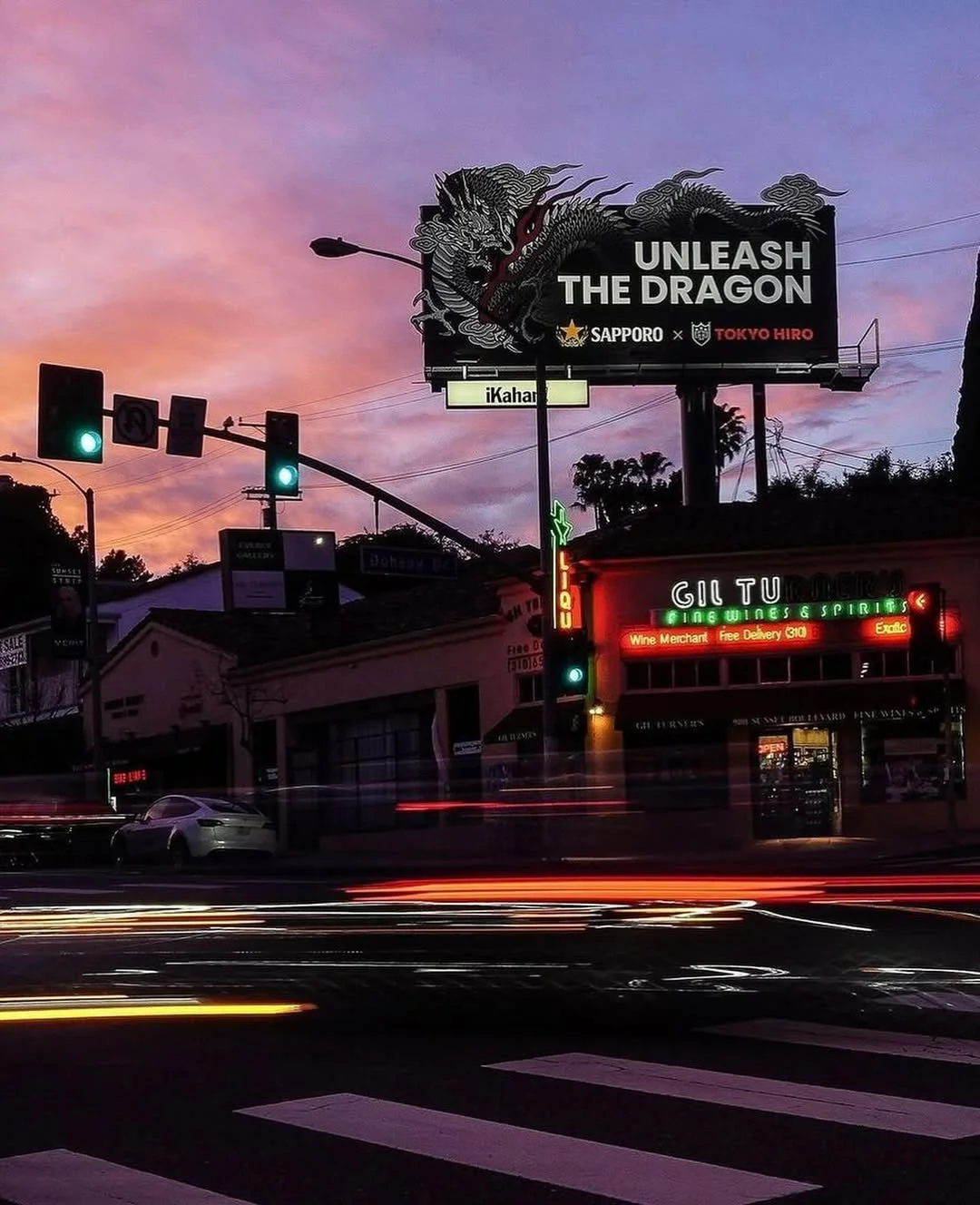 Unleash the Dragon: Sapporo x Tokyo Hiro campaign photo