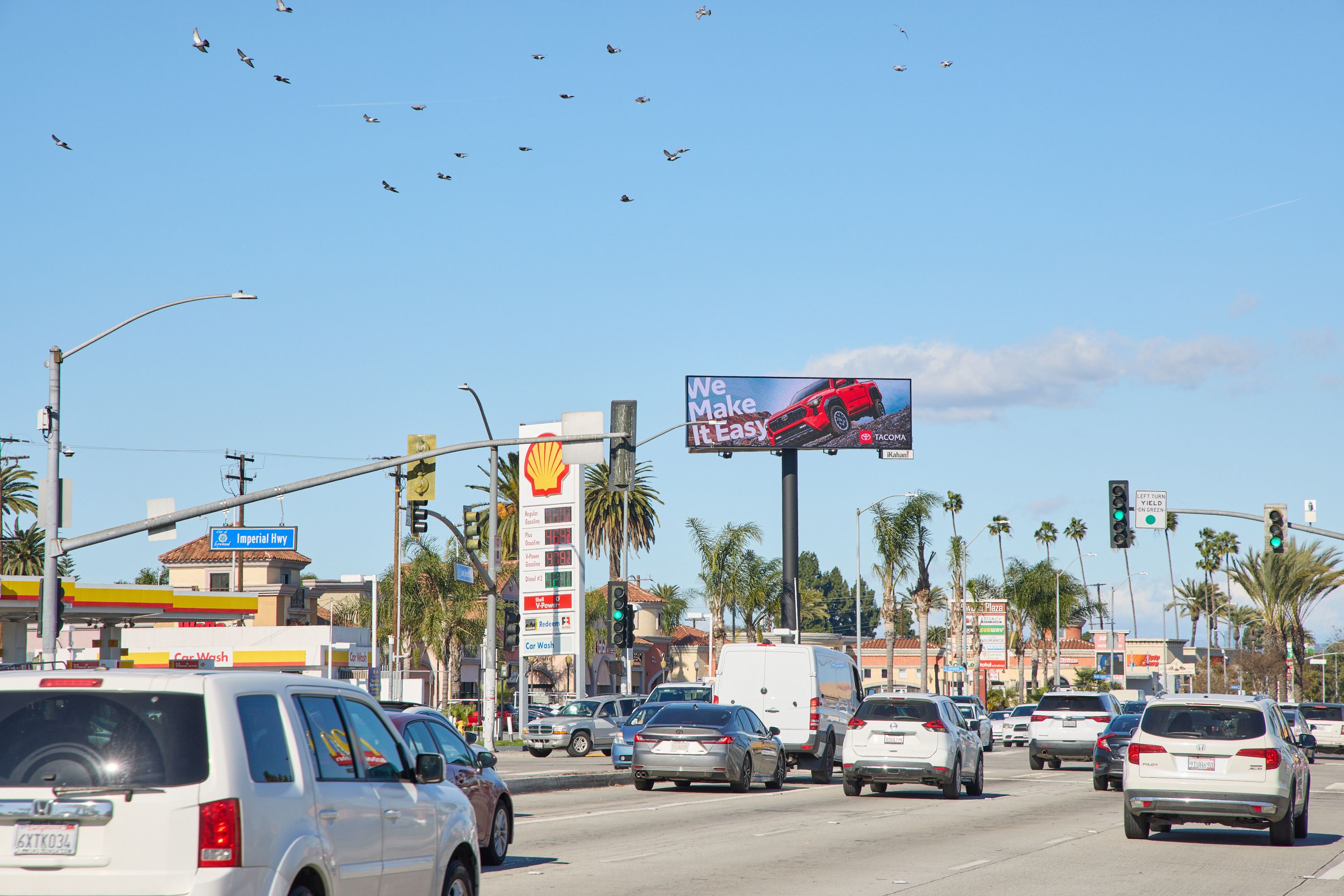 iKahan media billboard in Los Angeles