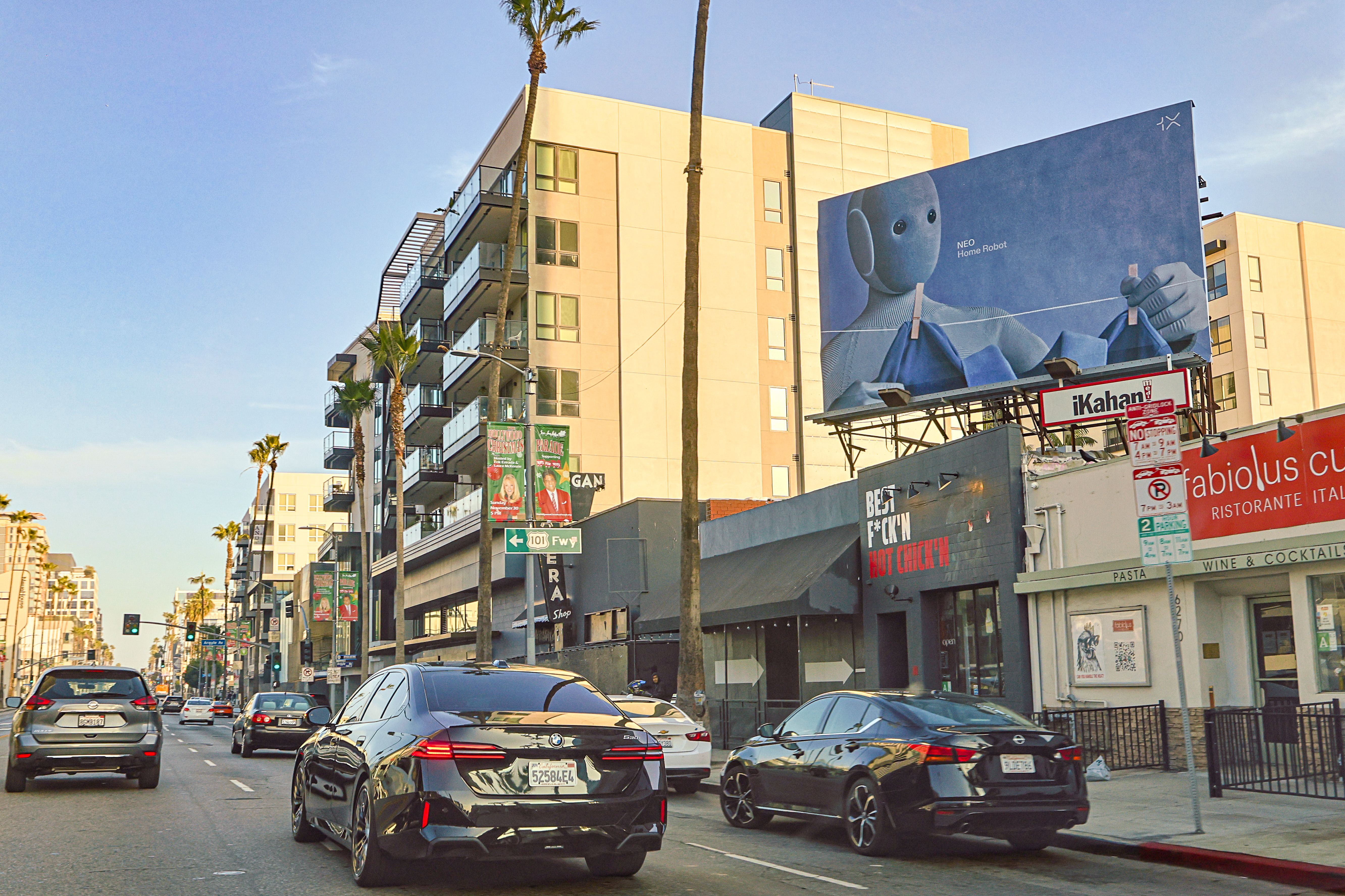 Sunset Blvd. & Vine St.