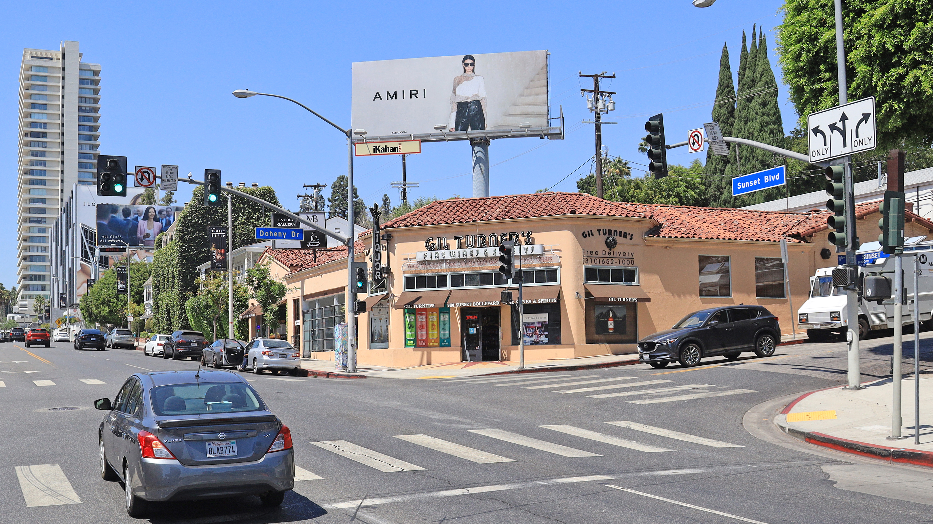Sunset Blvd. & Doheny Dr.