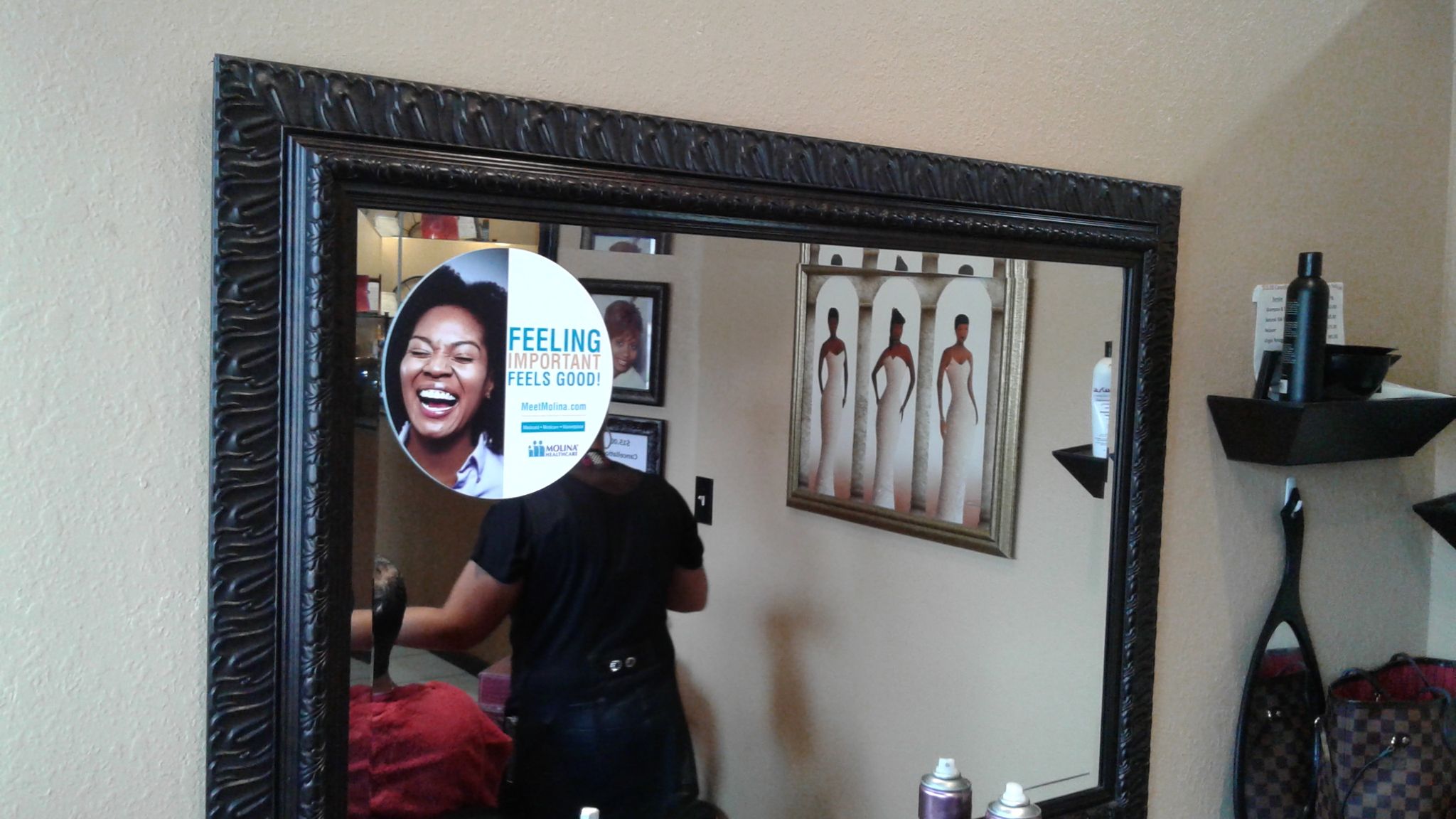 Barber/Salon Mirror Clings