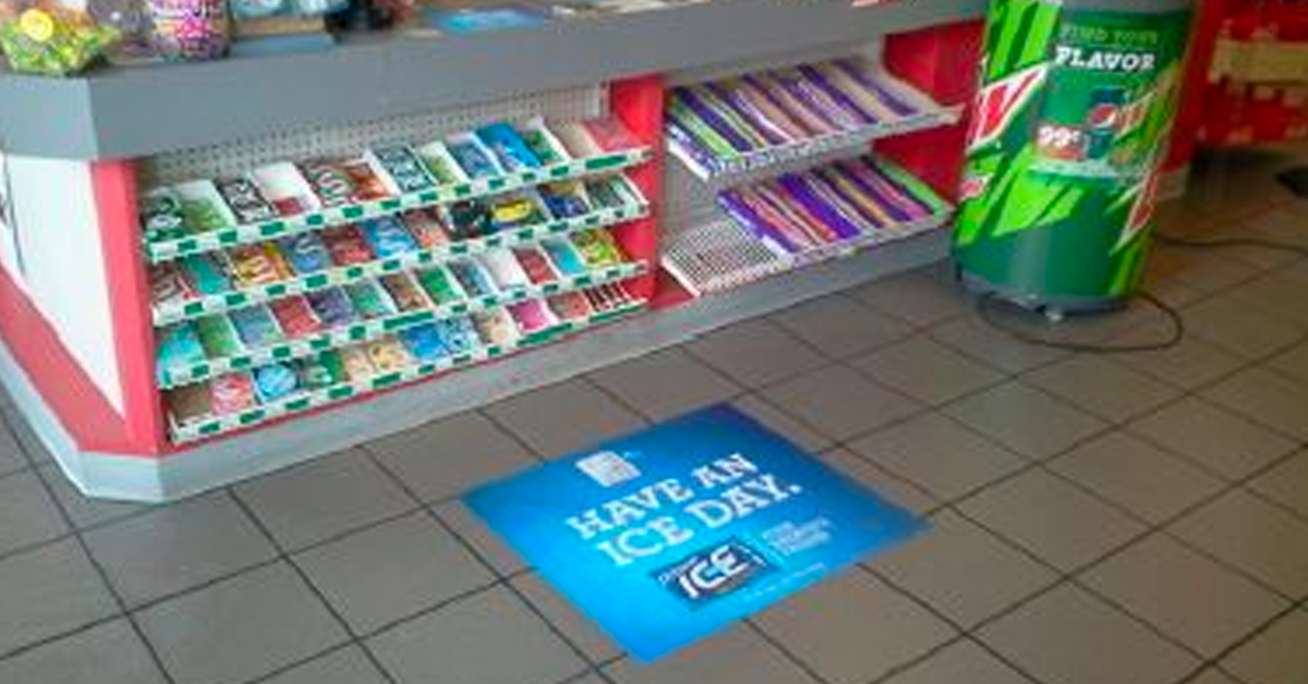 C-Store Floor Decal